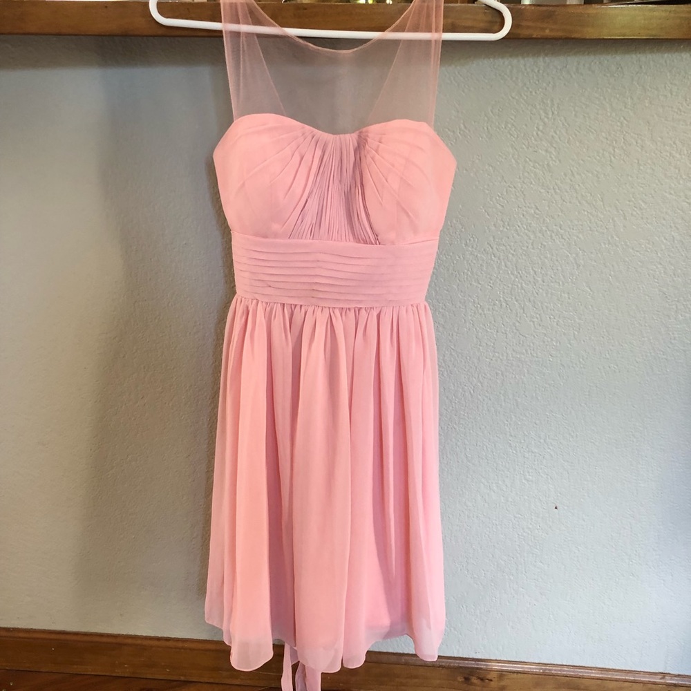 beautiful light pink formal dress